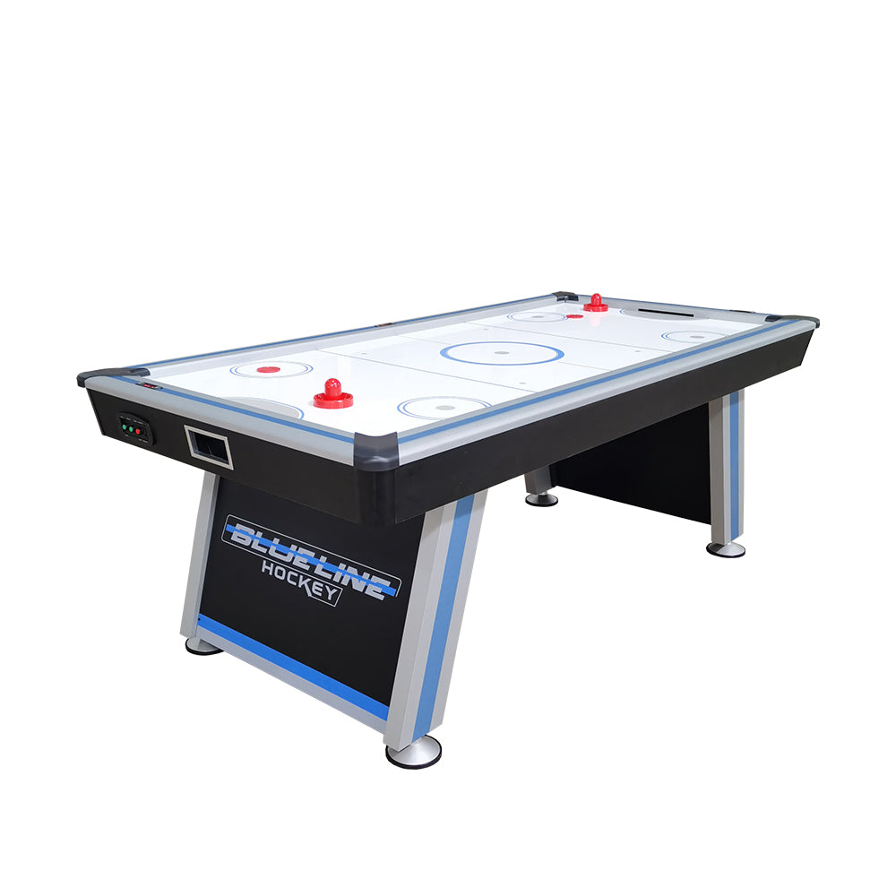 MACE 7FT Air Hockey Table Electronic Scorer - Black&Blue