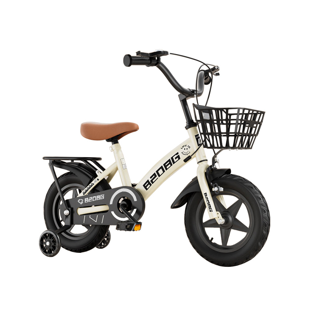 AKEZ ZT12 High Carbon Steel Frame Bicycle Bike Kid Children For Fun - Khaki