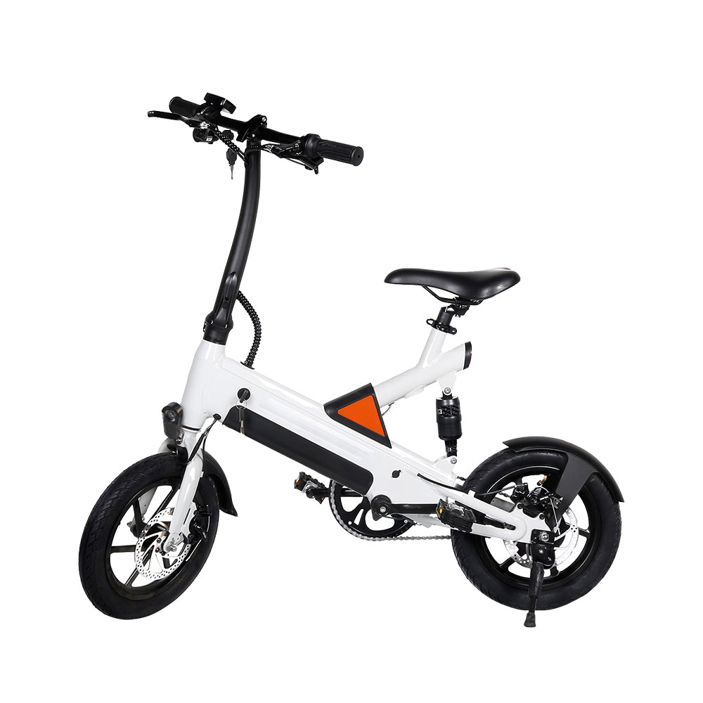 AKEZ ESBIKE-10 350W 36V 8AH Electric Bike LED Display Device - White