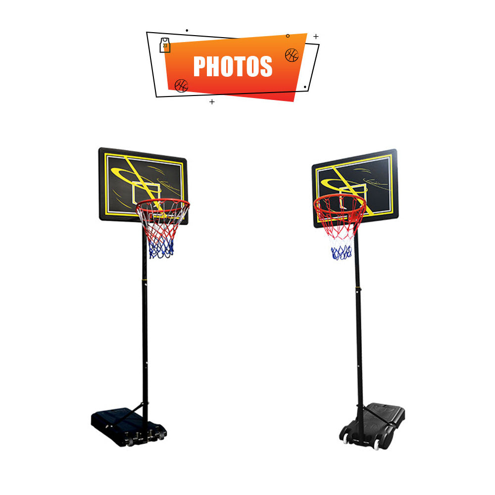 DUNK MASTER S018F Basketball Stand System Hoop Ring Height Adjustable 2.10M