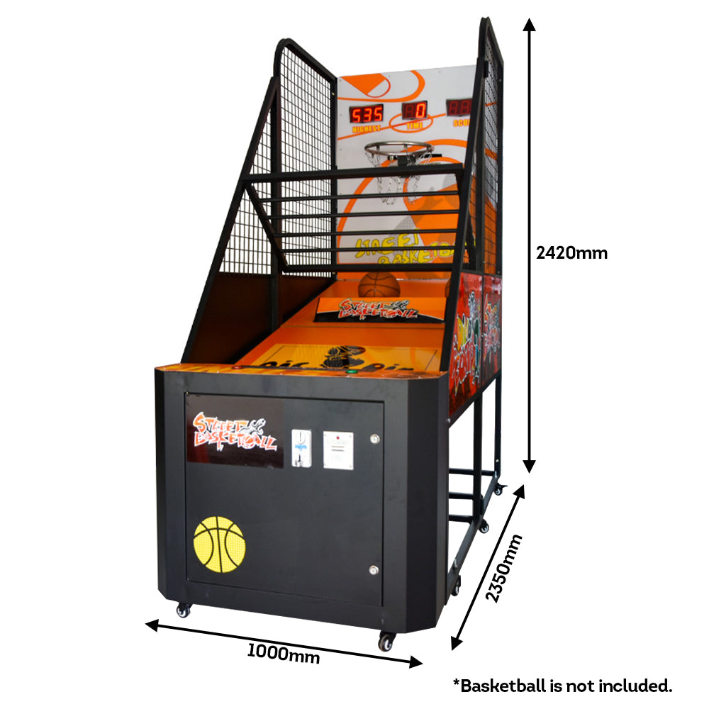 Electronic basketball outlet shooting machine