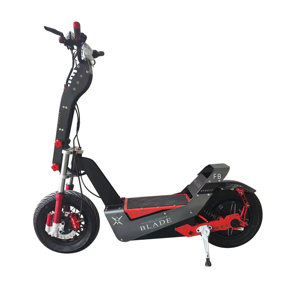 AKEZ 72V 40AH 4000W Electric Scooter Black And Red