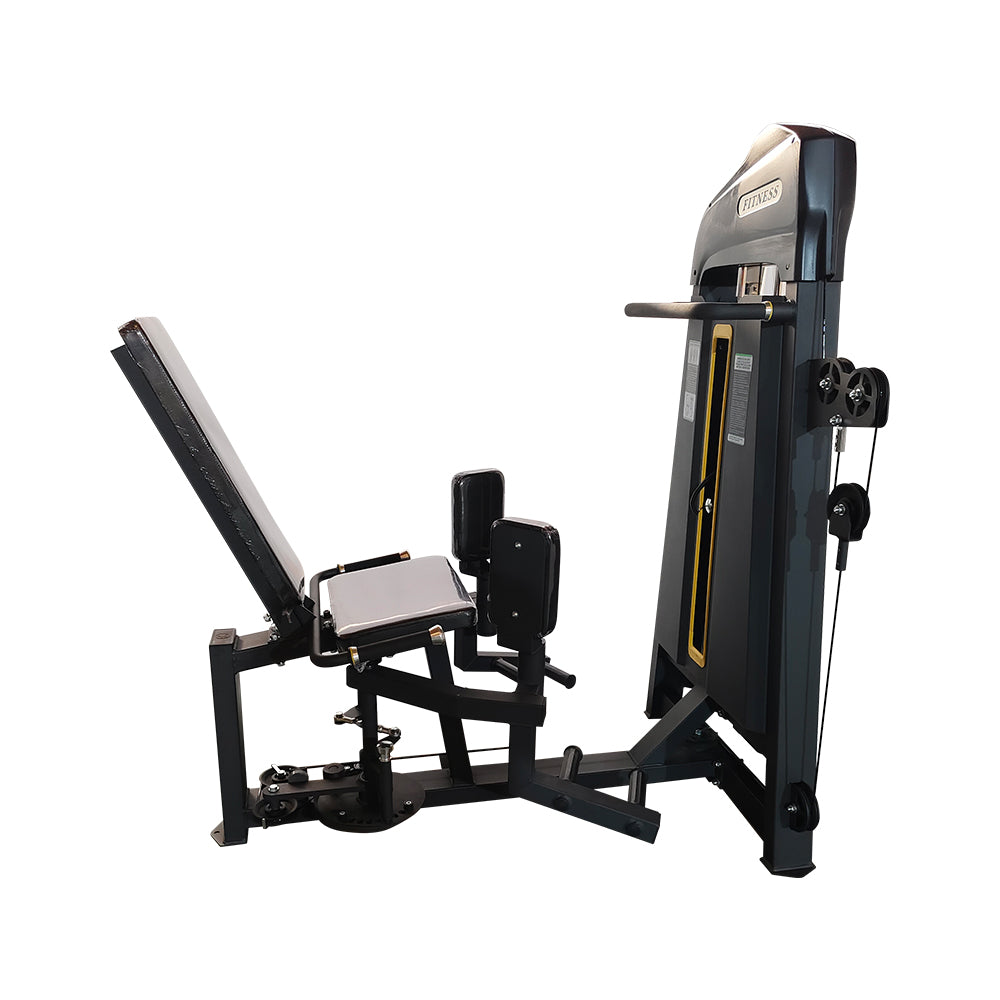 JMQ FITNESS MN B1021 70KG Weight Stacks Leg Extension Machine Fitness Equipment Gym Home Machine - Black