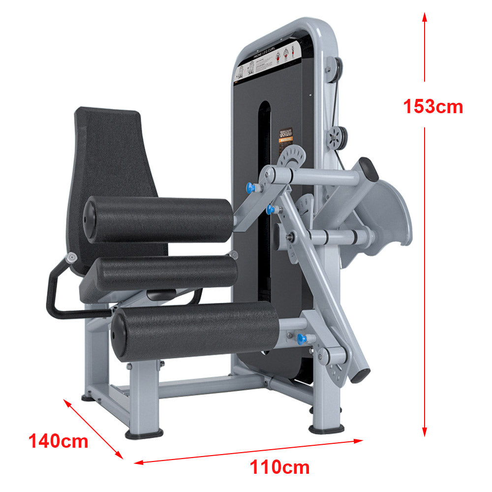 JMQ FITNESS Z011 70KG Weight Stacks Leg Extension Machine Fitness Equipment Gym Home Machine - Silver&Black
