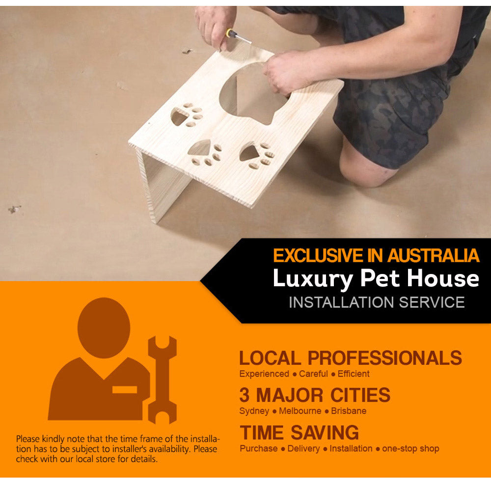 Installation Service For Luxury Pet House