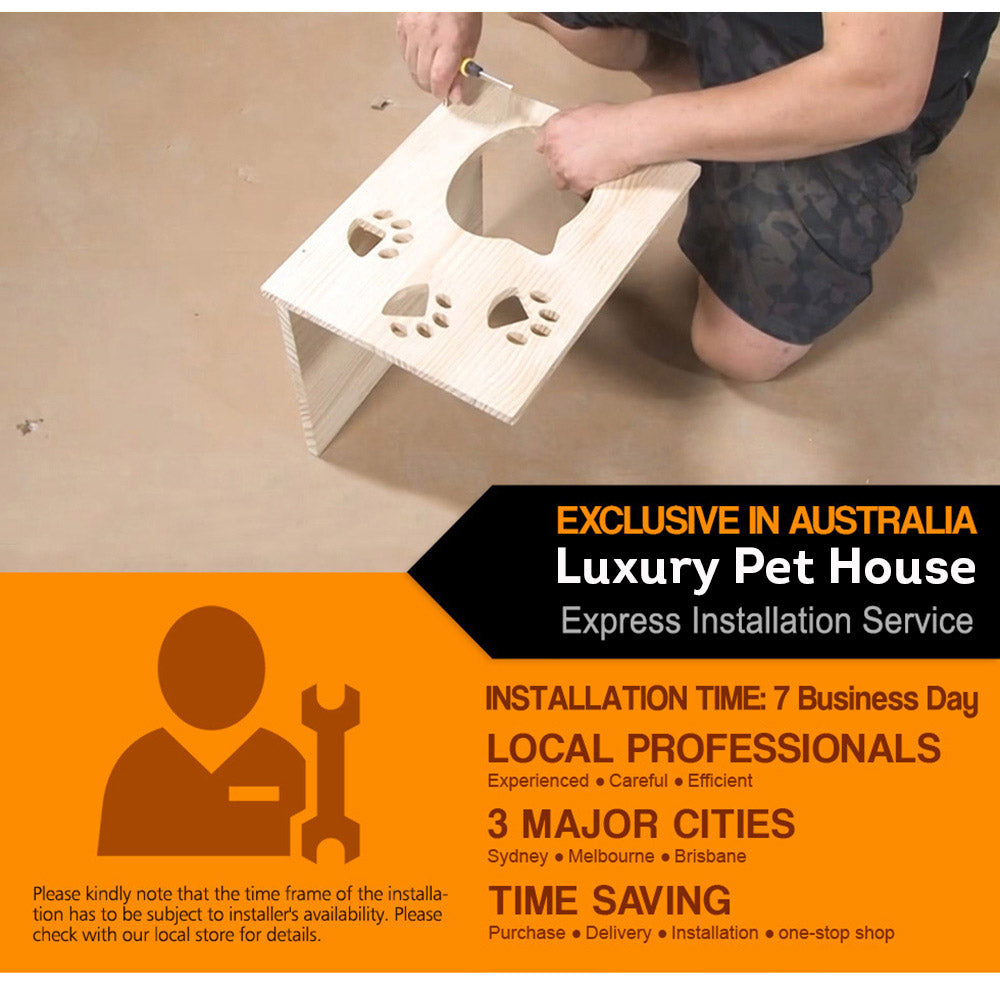 Express Installation Service For Luxury Pet House