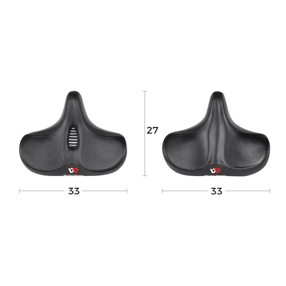 Large bicycle seat, big butt, comfortable seat, saddle seat, riding accessories and equipment Hollow/groove