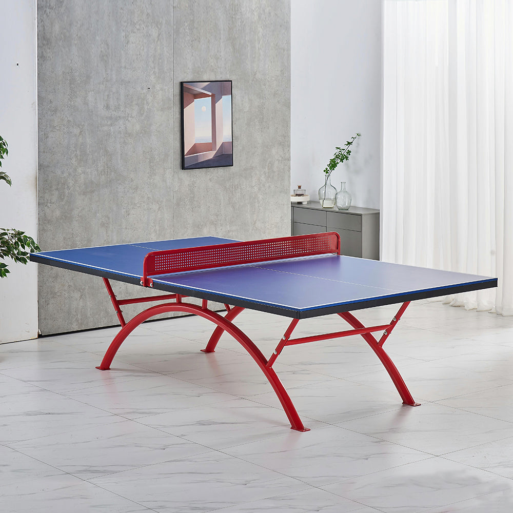 PRIMO PRO Size Upgraded Version Rainbow/Arc Frame Heavy Duty Outdoor Table Tennis/Ping Pong Table