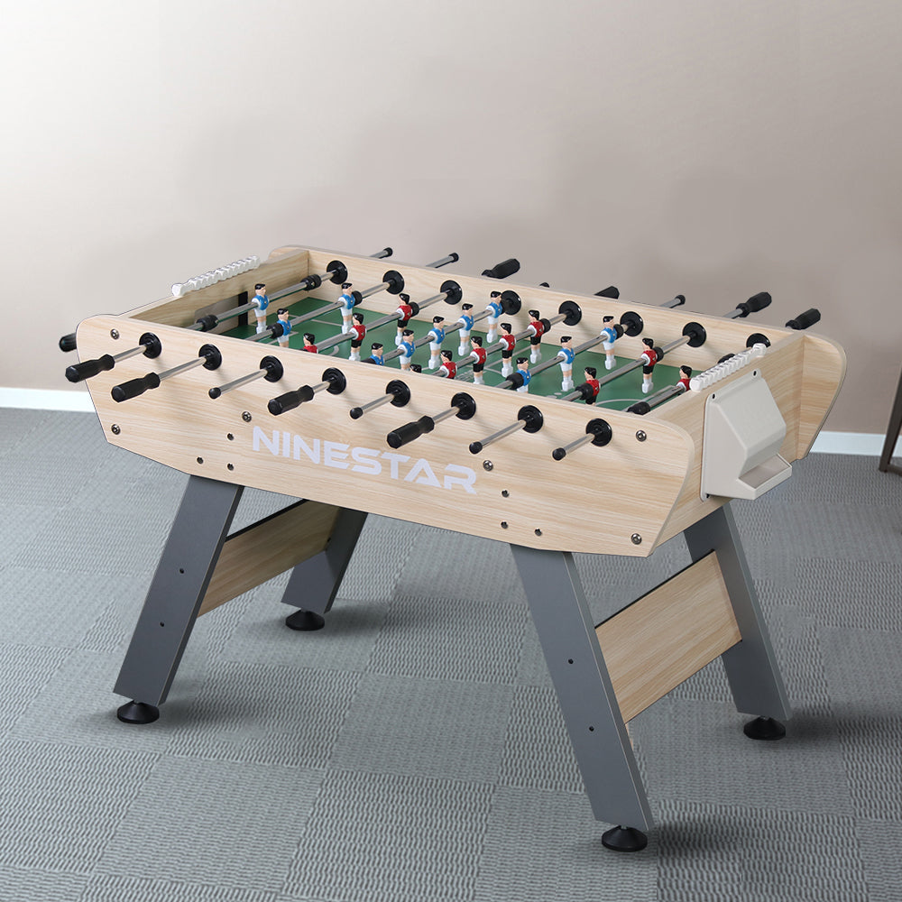 MACE 1D010D 4.5FT Soccer Table Football Game - Wood