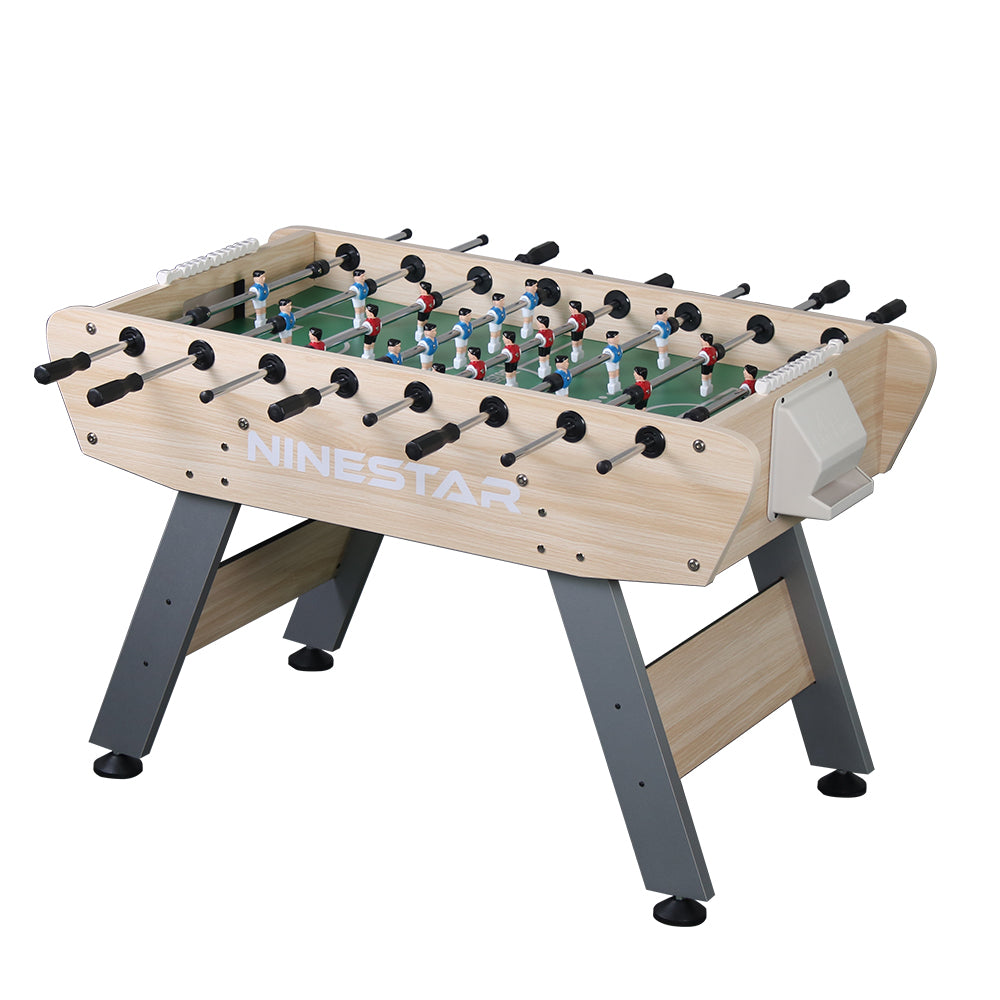 MACE 1D010D 4.5FT Soccer Table Football Game - Wood