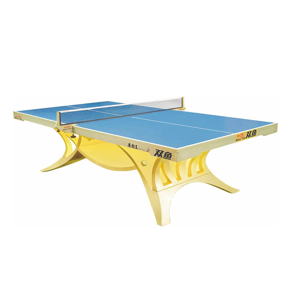 [10% OFF PRE-SALE] DOUBLE FISH Indoor 25mm Volant King ITTF-Approval Table Tennis/Ping Pong Table With LED Light High-quality Steel Leg (Dispatch in 8 weeks) megalivingmatters