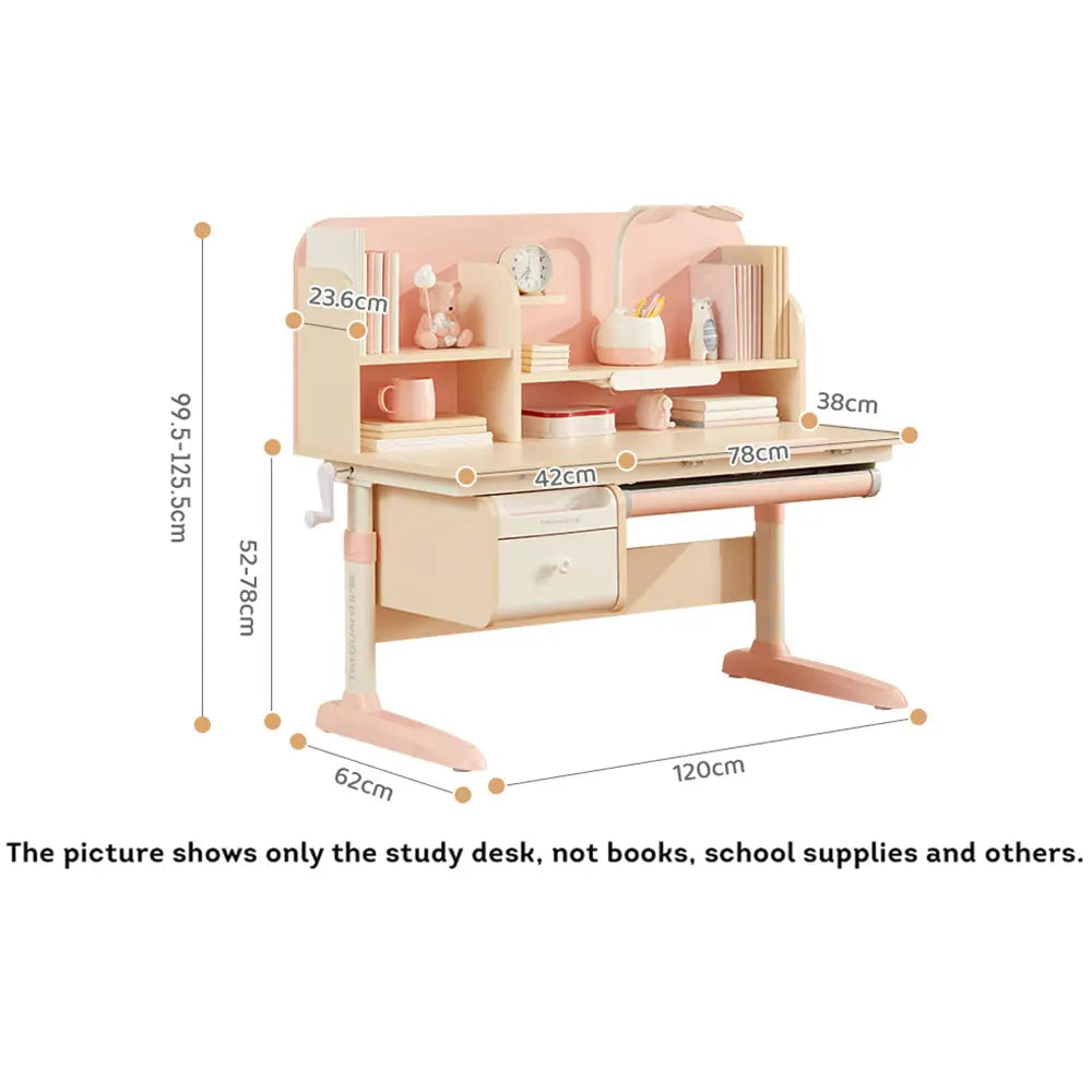 [5% OFF PRE-SALE] TOTGUARD DW120B 120cm Children Kids Ergonomic Study Desk Height Adjustable (Dispatch in 8 weeks) TOTGUARD