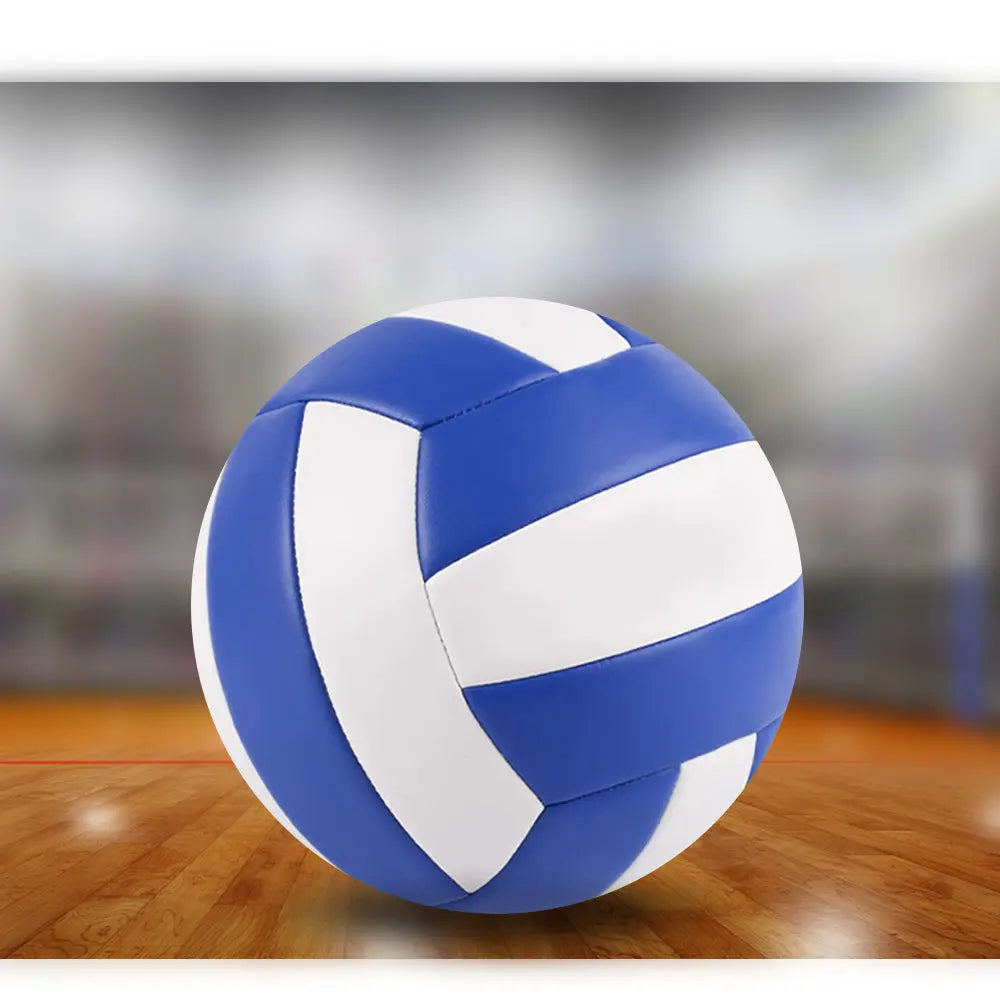 [5% OFF PRE-SALE] T&R SPORTS THICK Size 5 Indoor Volleyball Game Ball - Blue&White (Dispatch in 8 weeks) megalivingmatters