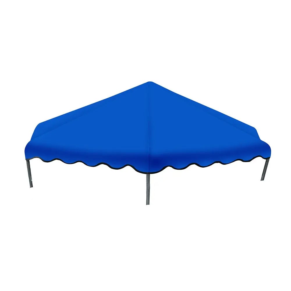 8FT Flat Trampoline Roof Cover Kids Shade Removable Outdoor Sun Protection