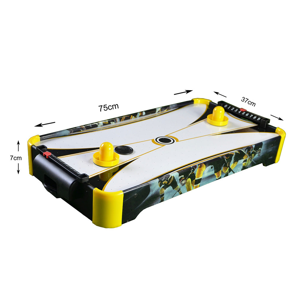 MACE 2.4FT Air Hockey Top For Kids - Black&Yellow