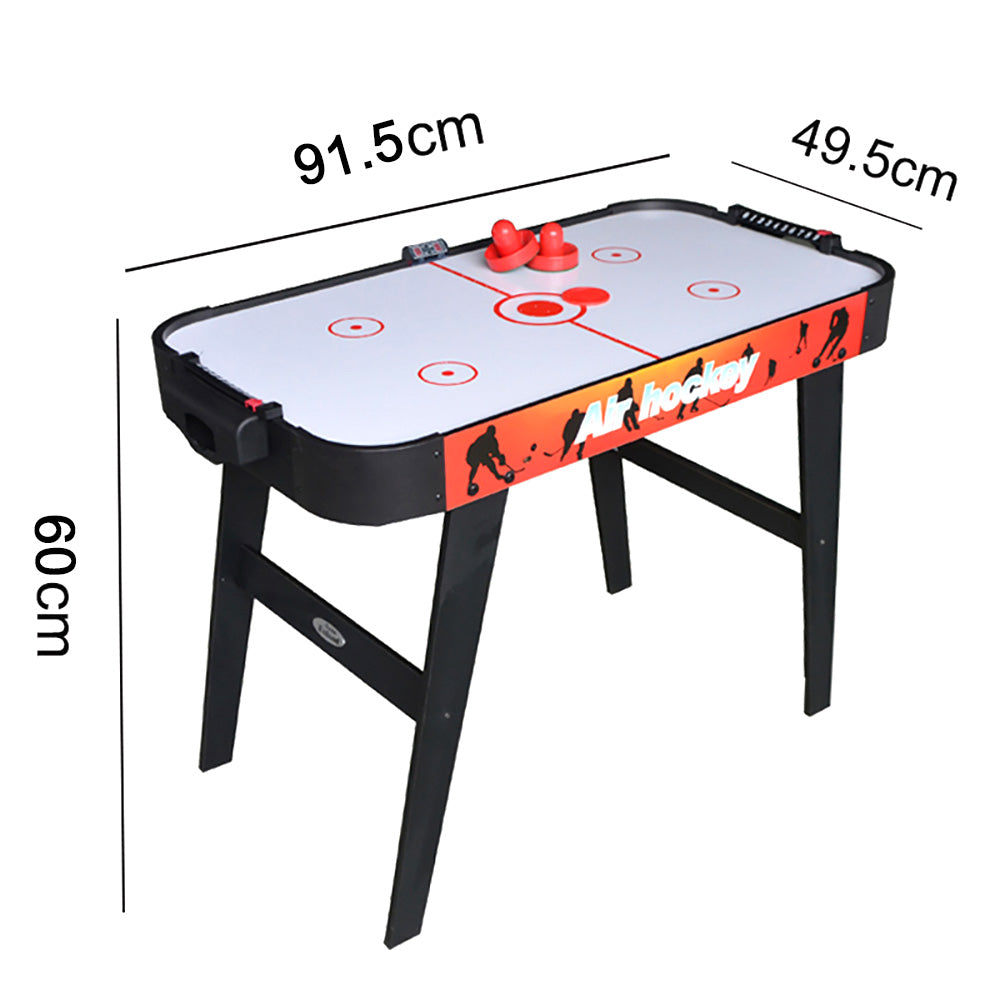 MACE 3.2FT Air Hockey Table For Kids - Black&Red
