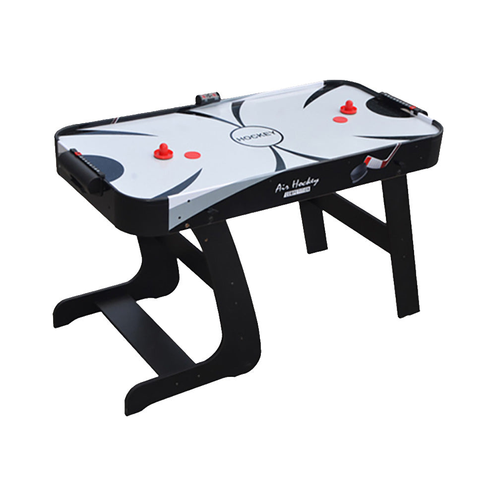 MACE 4FT Foldable Air Hockey Table - White&Black
