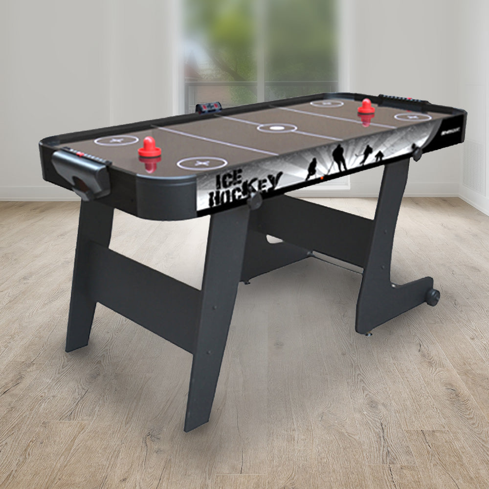 MACE 5FT Foldable Air Hockey Table - Black