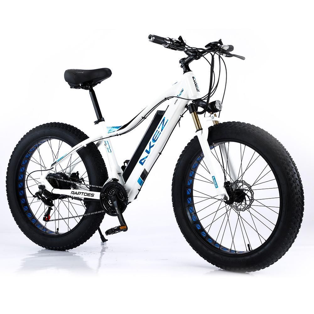 AKEZ 48V ML Snow Bicycle 26-inch Beach Electric Bike Motorized eBike Battery AKEZ