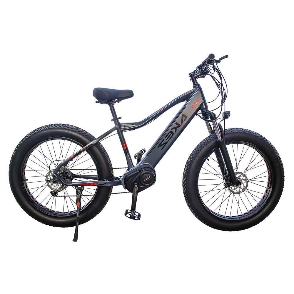 AKEZ Cruiser 48V Electric Bike 26-inch eBike Snow Motorized Bicycle AKEZ