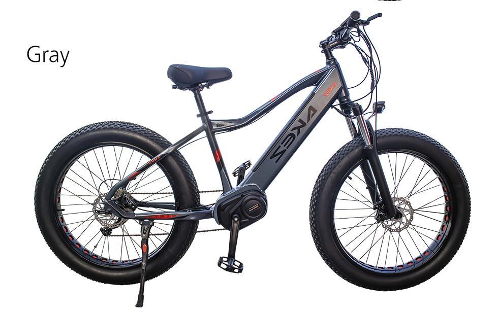 AKEZ Cruiser 48V Electric Bike 26-inch eBike Snow Motorized Bicycle AKEZ