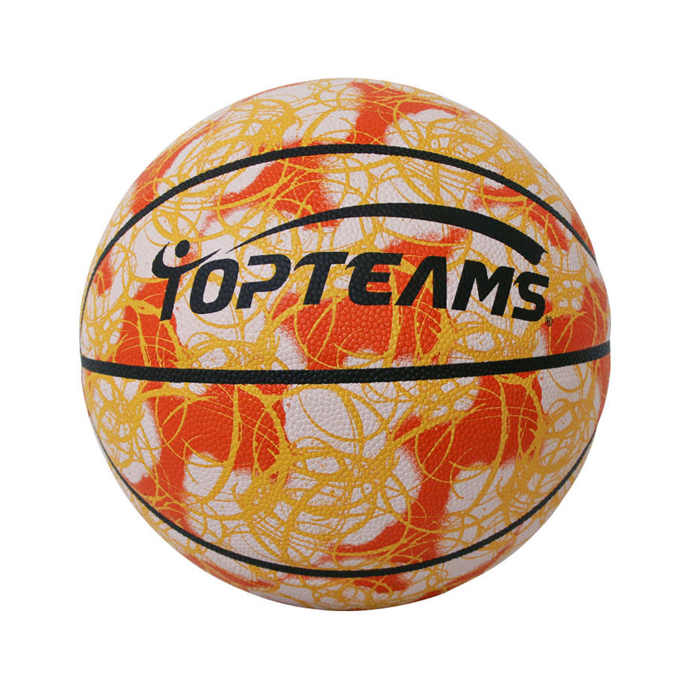 BALLSTRIKE POLSIZE7 Size 7 Basketball Excellent Bounce Game Ball Indoor Outdoor - Orange