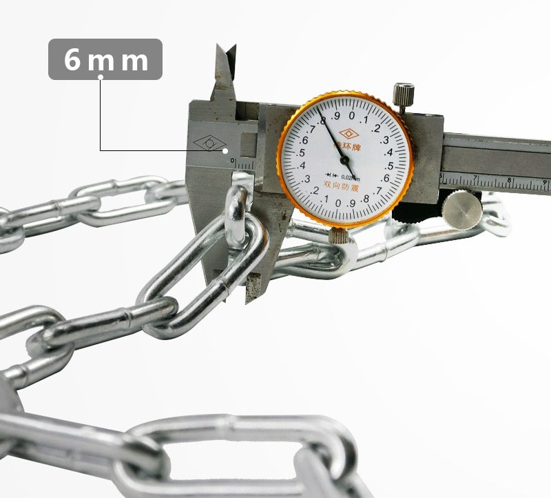 Multi-purpose Chain Lock W/ 5-Digit Password Cloth Cover Accessories