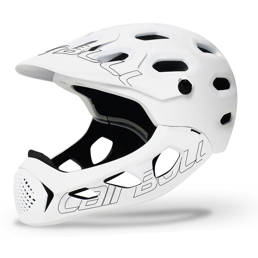 Full Face Bicycle Helmet Removable Chin Bar Off-road Mountain Motorcycle Bike Accessories