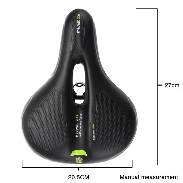 Bike Seat Bicycle Saddle Waterproof Non-Slip Cycling Spare Parts - Racing/Off-road/Casual