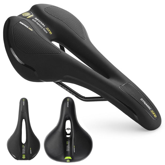 Bike Seat Bicycle Saddle Waterproof Non-Slip Cycling Spare Parts - Racing/Off-road/Casual