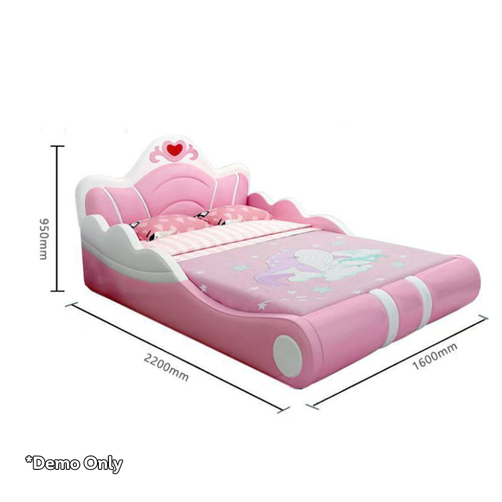 MASON TAYLOR 120cm/150cm Bed With Mattress High-quality Foam