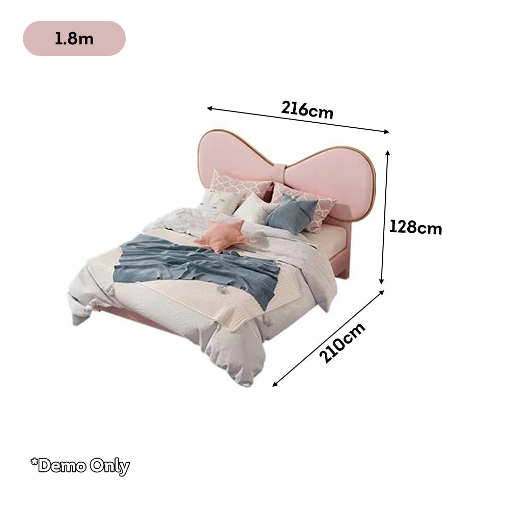 MASON TAYLOR 150cm/180cm Bed With Mattress High-quality Foam