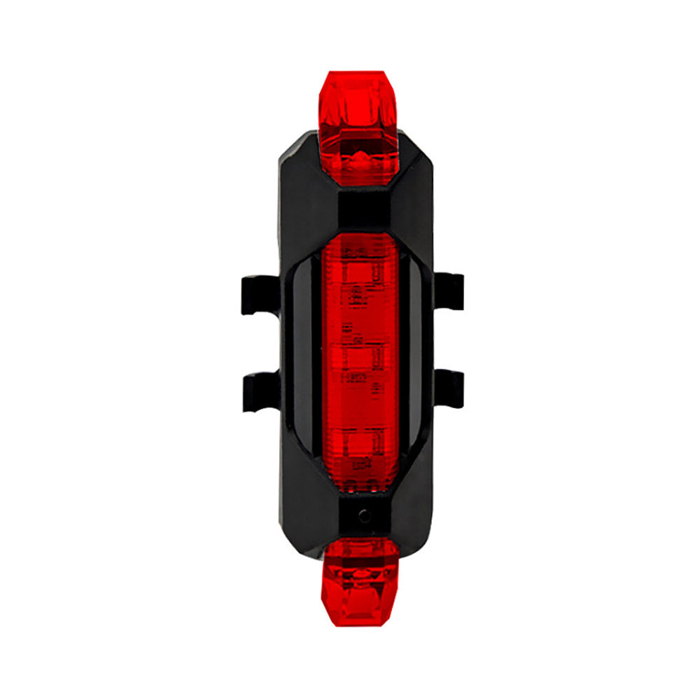 Rechargeable Bike Bicycle Cycling Front Rear Tail Light LED Lamp