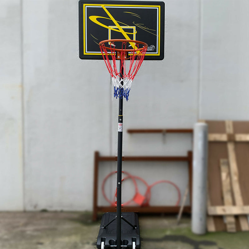 Dunk Master S018F-260 Basketball Stand System Ring Height Adjustable 2.60M