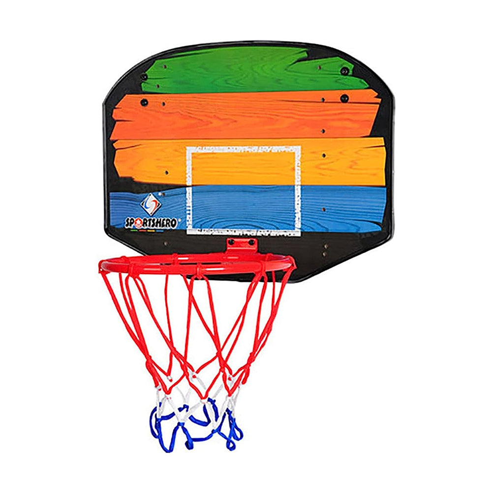 DUNK MASTER Hanging Kids Basketball Backboard Wall-Mounted Mini Basketball Hoop