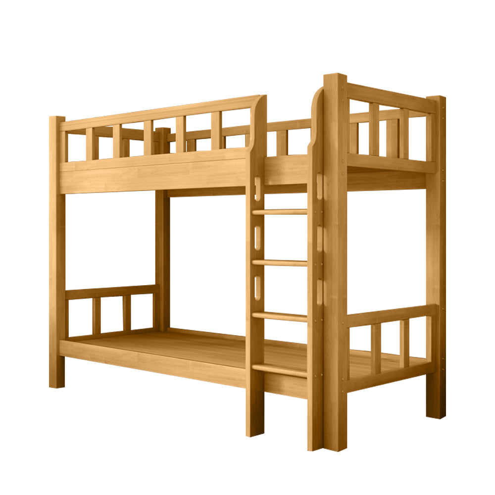 MASON TAYLOR Bunk Bed w/ Mattresses Stable Durable - Wood
