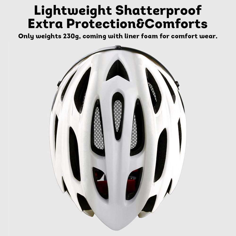 Bicycle Helmet Cycling Mountain Bike Safety Helmet with Bluetooth Music AKEZ