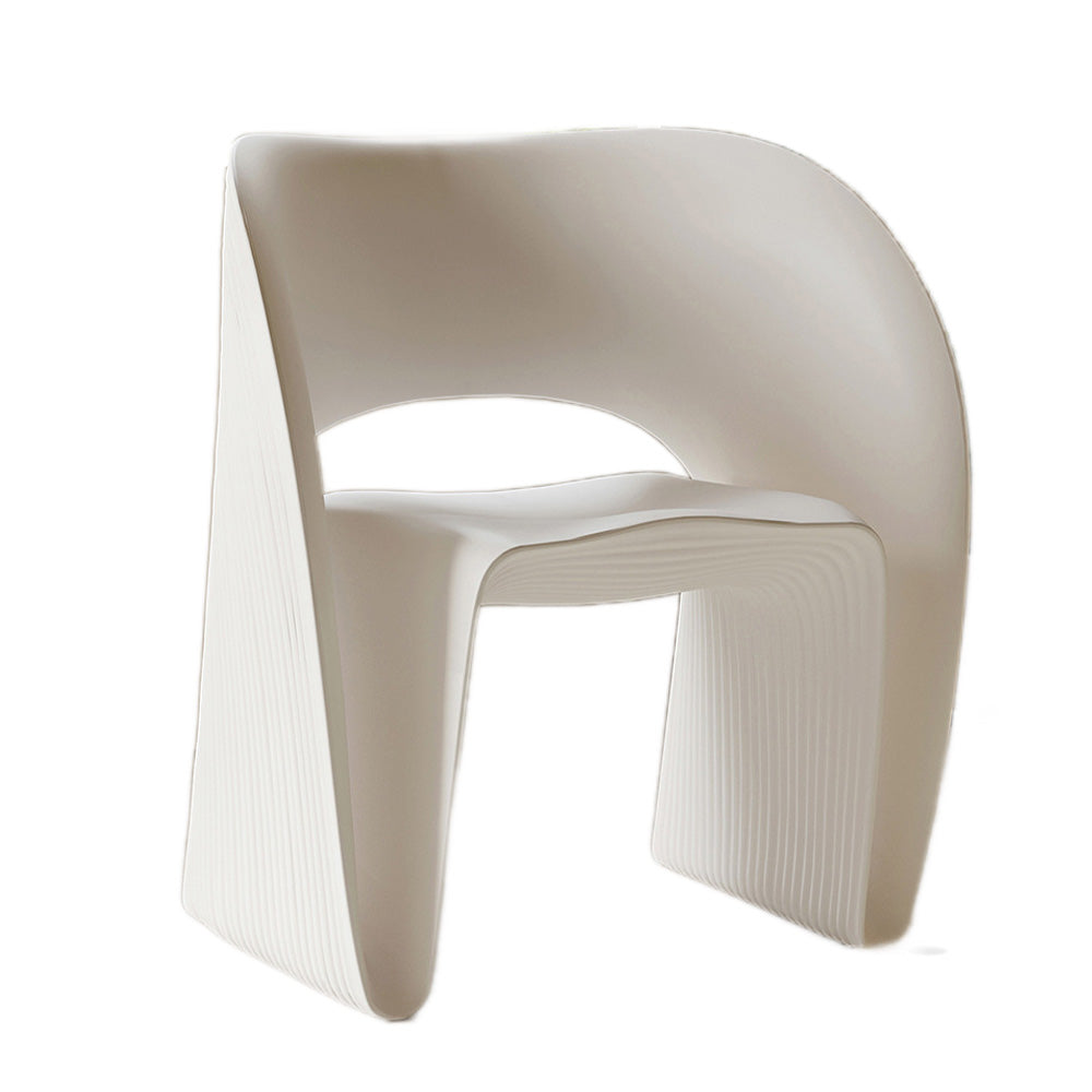 MASON TAYLOR Modern Style Shell Thread Curved Backrest Chair