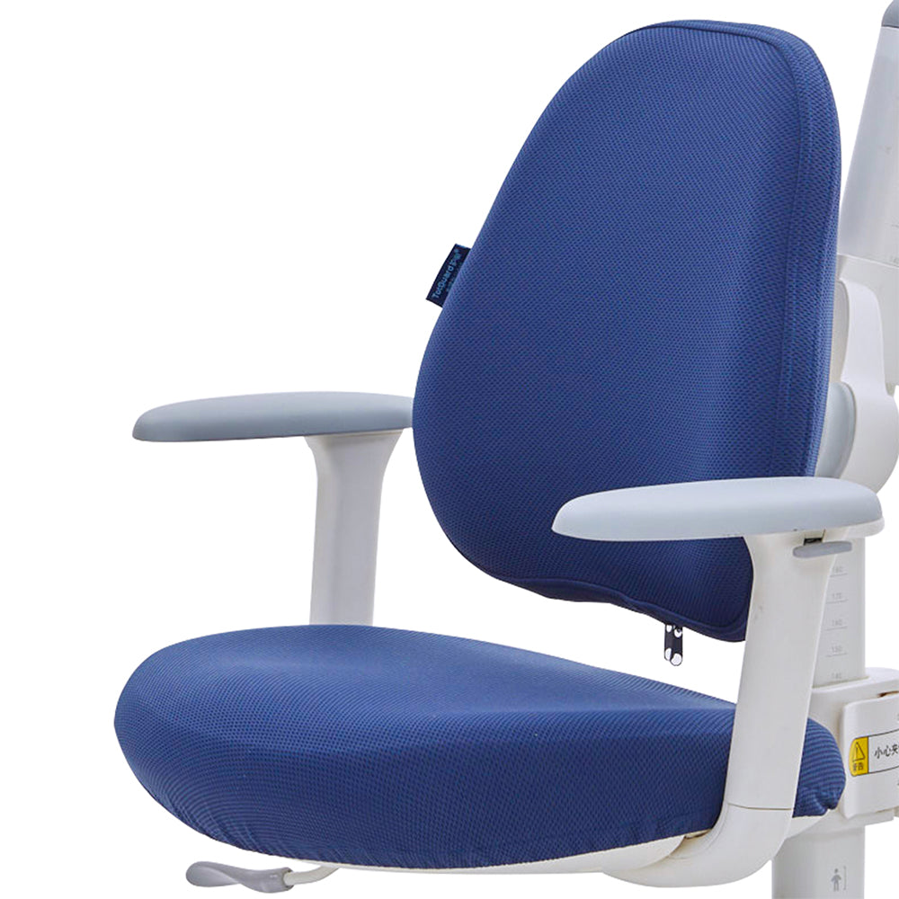 TOTGUARD CH12F Ergonomic Adjustable Height Children's Study Chair Swivel Wheel with Kick Brakes