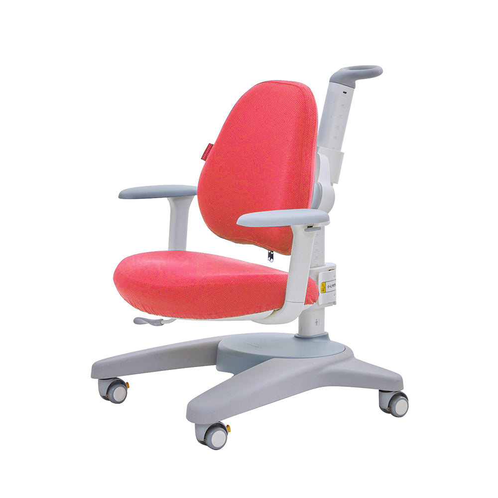 TOTGUARD CH12F Ergonomic Adjustable Height Children's Study Chair Swivel Wheel with Kick Brakes