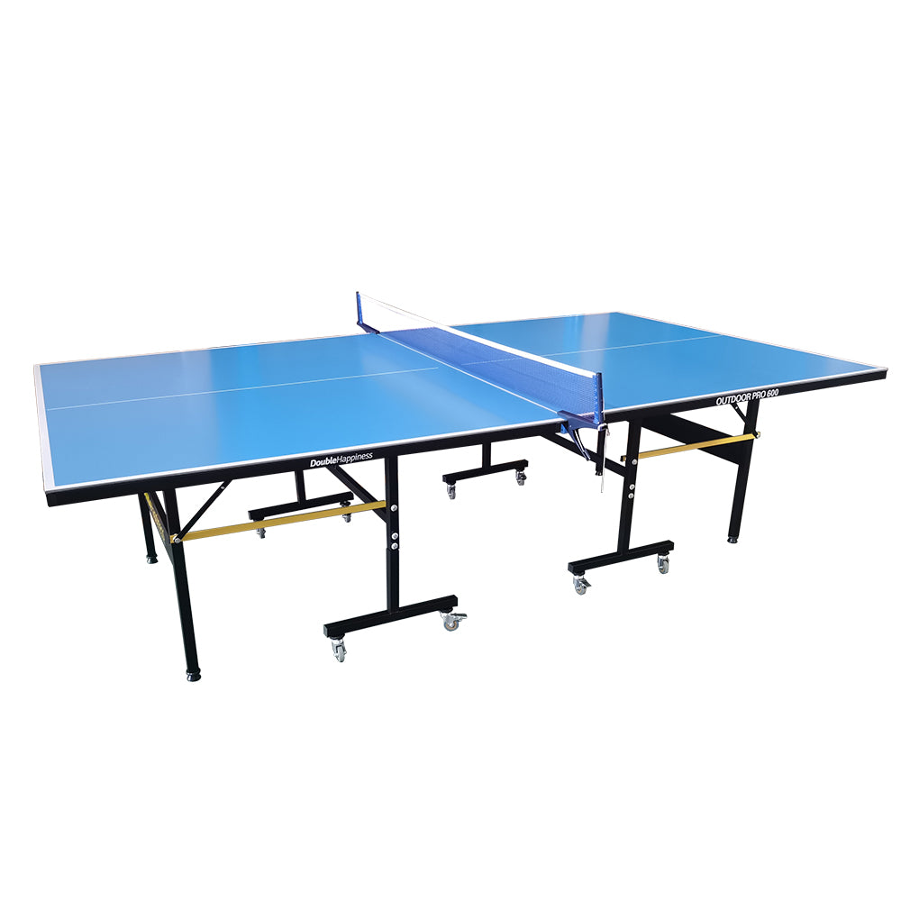 Double Happiness Outdoor Pro 600 Table Tennis Ping Pong Table