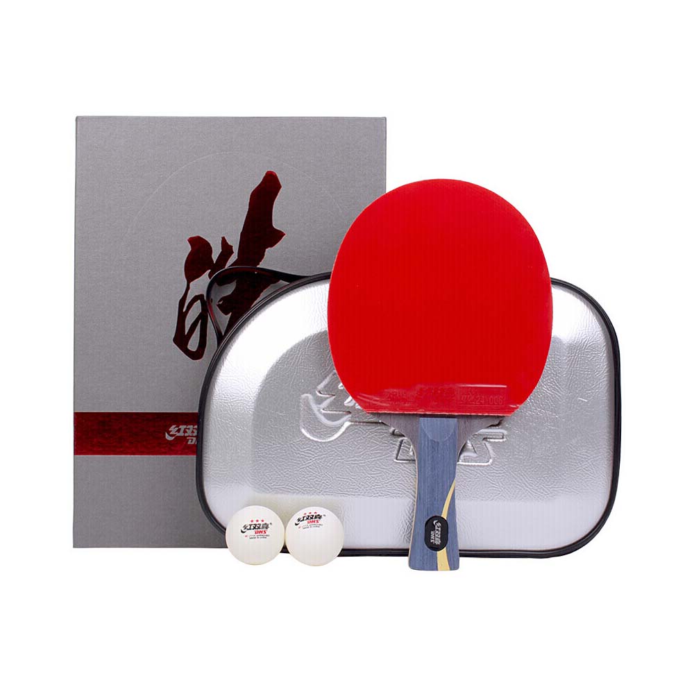 DHS HURRICANE Table Tennis Racket Gift Box-Hao Wang/Ping Pong Paddle Gift Box