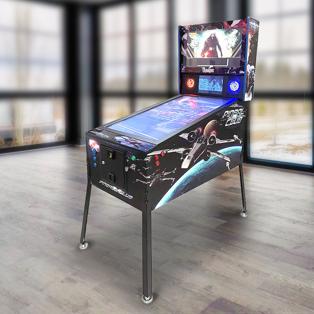 MACE 42 Inches LCD 1100 Games Electronic Pinball Machine Home Gaming Table