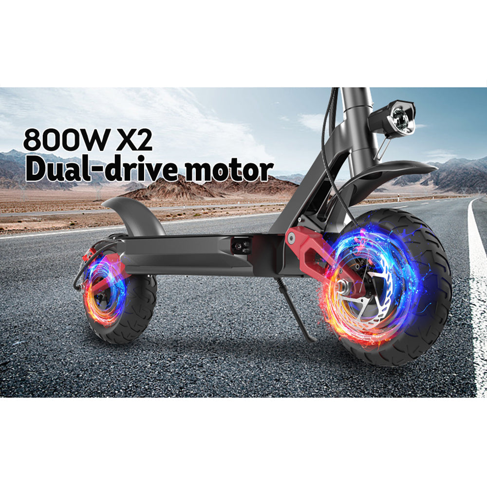 60V 20AH 11 inches Dual Motors *1600W Off Road Electric Scooter For Adult Foldable