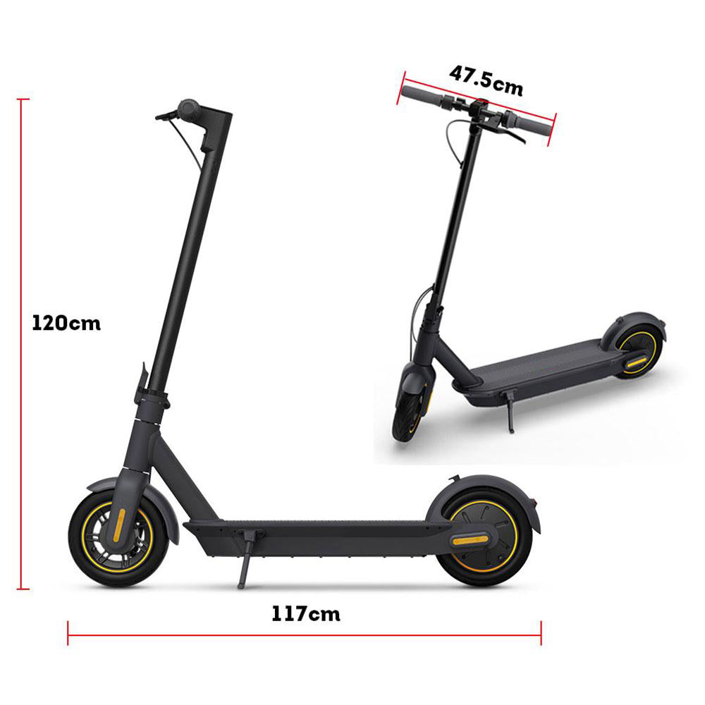 MAX 350W Electric Scooter Foldable Motorised Scooter Black