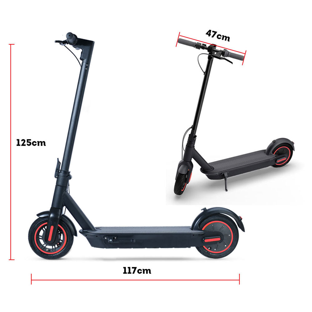 M365 MAX Electric Scooter Foldable Motorised Scooters Black 10 Inches 50KM