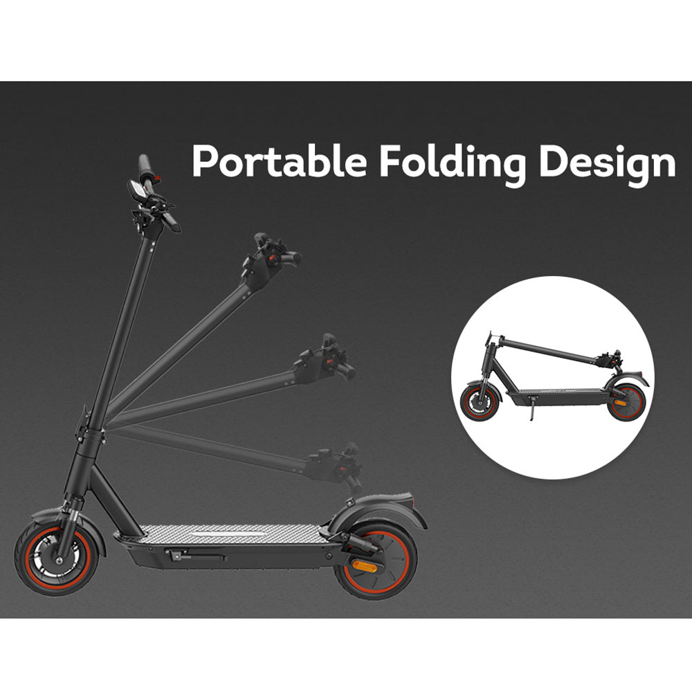 A3C 720W 48V Electric Scooter Foldable Portable E-Scooter Black