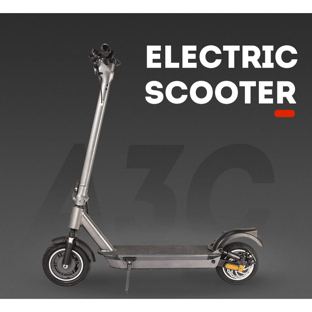 AKEZ A3C 1000W 48V 12.5AH Electric Scooter Foldable Portable E-Scooter - Titanium Grey