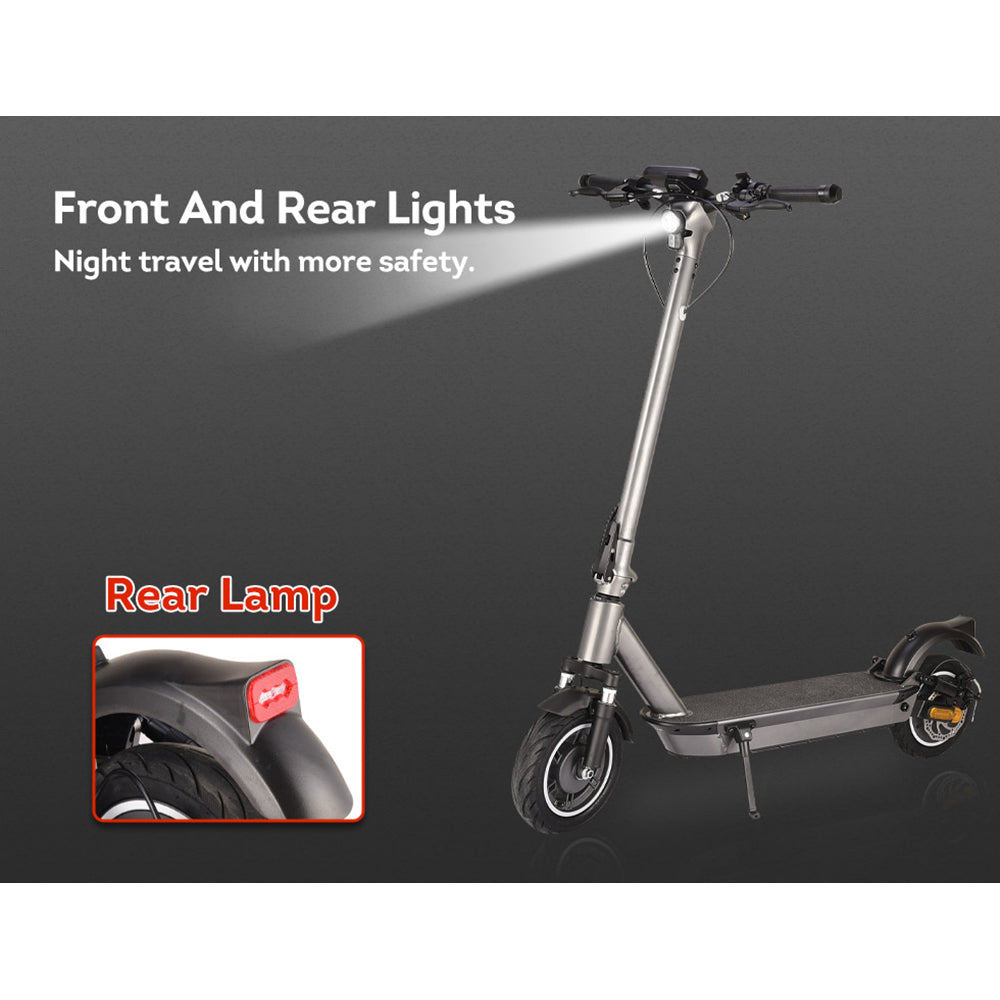 AKEZ A3C 1000W 48V 12.5AH Electric Scooter Foldable Portable E-Scooter - Titanium Grey