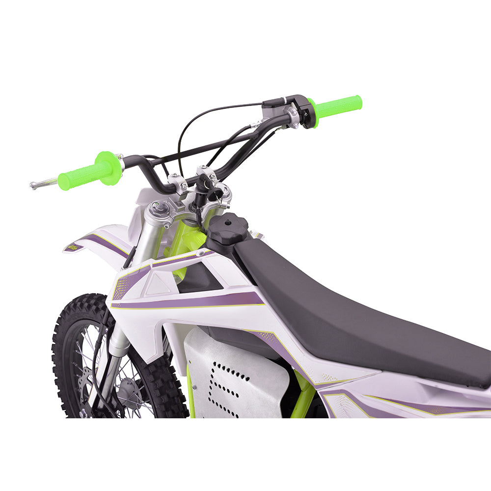 AKEZ 3000W 60V 23AH Electric Motorcycle White And Green